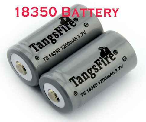 18350 充電電池 Li-ion rechargeable battery